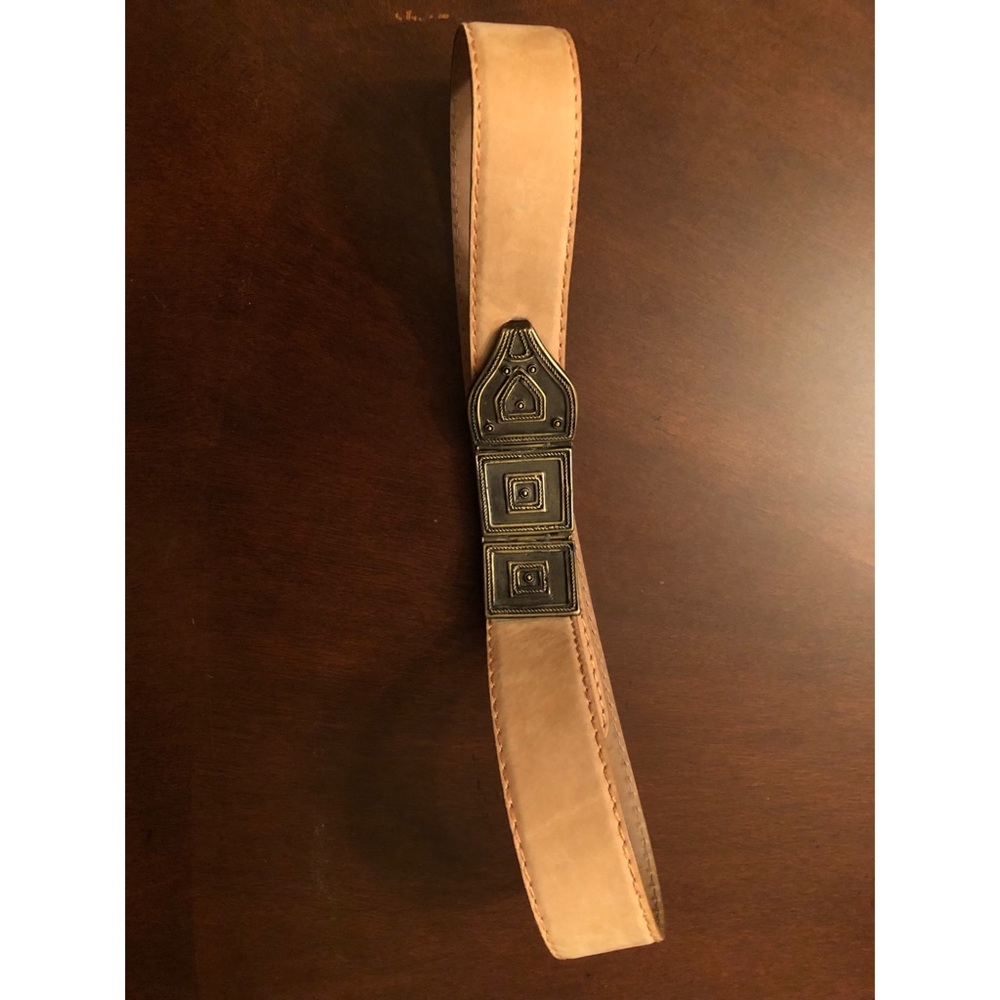 Vintage Donna Karan Leather and Suede  Belt